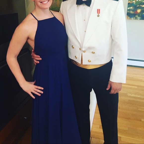 Mythical Kind of Love Navy Blue Maxi Dress - Picture 7 of 8